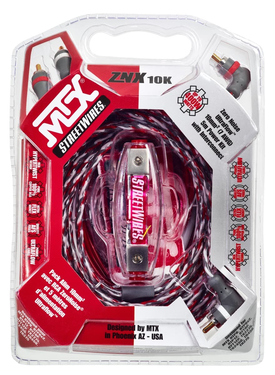 Комплект для 2-го підсилювача MTX StreetWires ZNX10K — фото 4 з 4