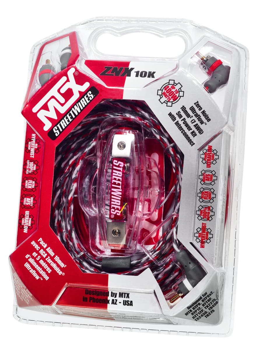 Комплект для 2-го підсилювача MTX StreetWires ZNX10K — фото 3 з 4