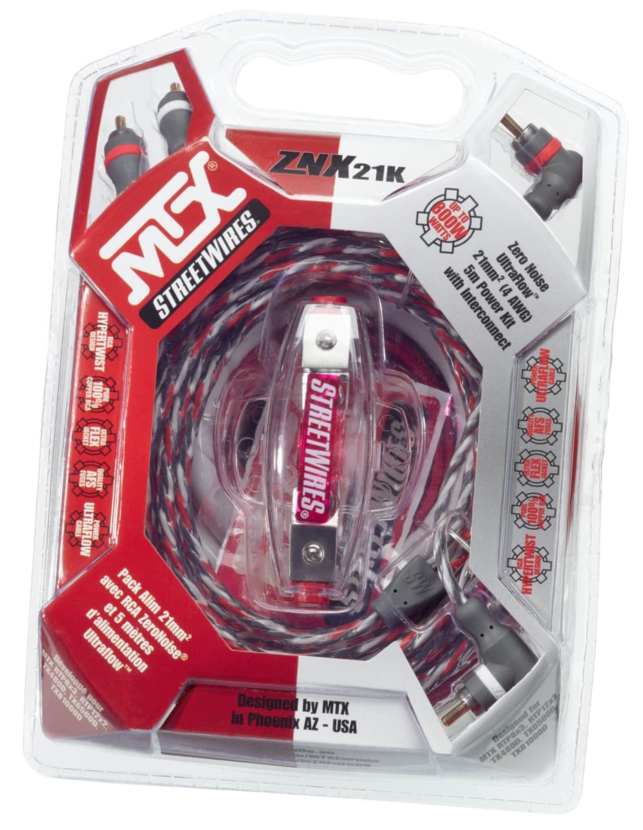 Комплект для 2-го підсилювача MTX StreetWires ZNX10K — фото 2 з 4