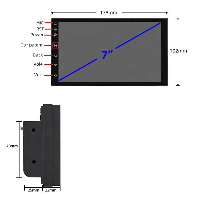 Мультимедіа TORSSEN M700 Carplay 4G — фото 5 з 6